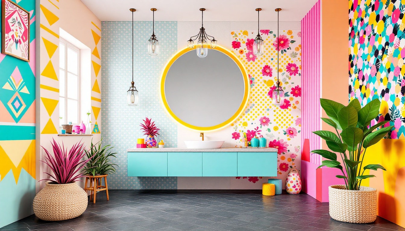 Discover the trend taking over trendy bathrooms: a bold and colorful style that’s bound to spark strong opinions