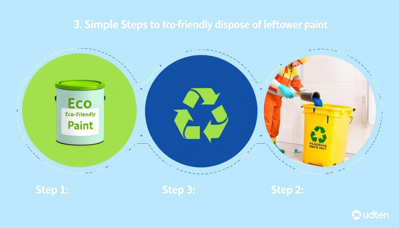 Easy ways to safely dispose of leftover paint in just three simple steps