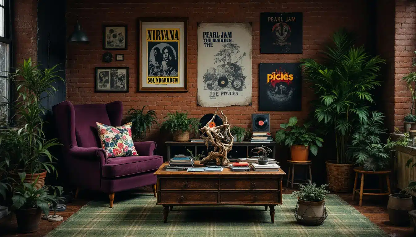 discover how to embrace the grunge aesthetic in your home decor with our expert tips! infuse your interiors with a retro edge that combines vintage charm and modern rebelliousness. unleash your creativity and transform your space into a unique reflection of your style!