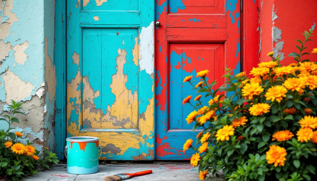 Is it safe to paint over old paint on your front door? Experts share when you can take this shortcut
