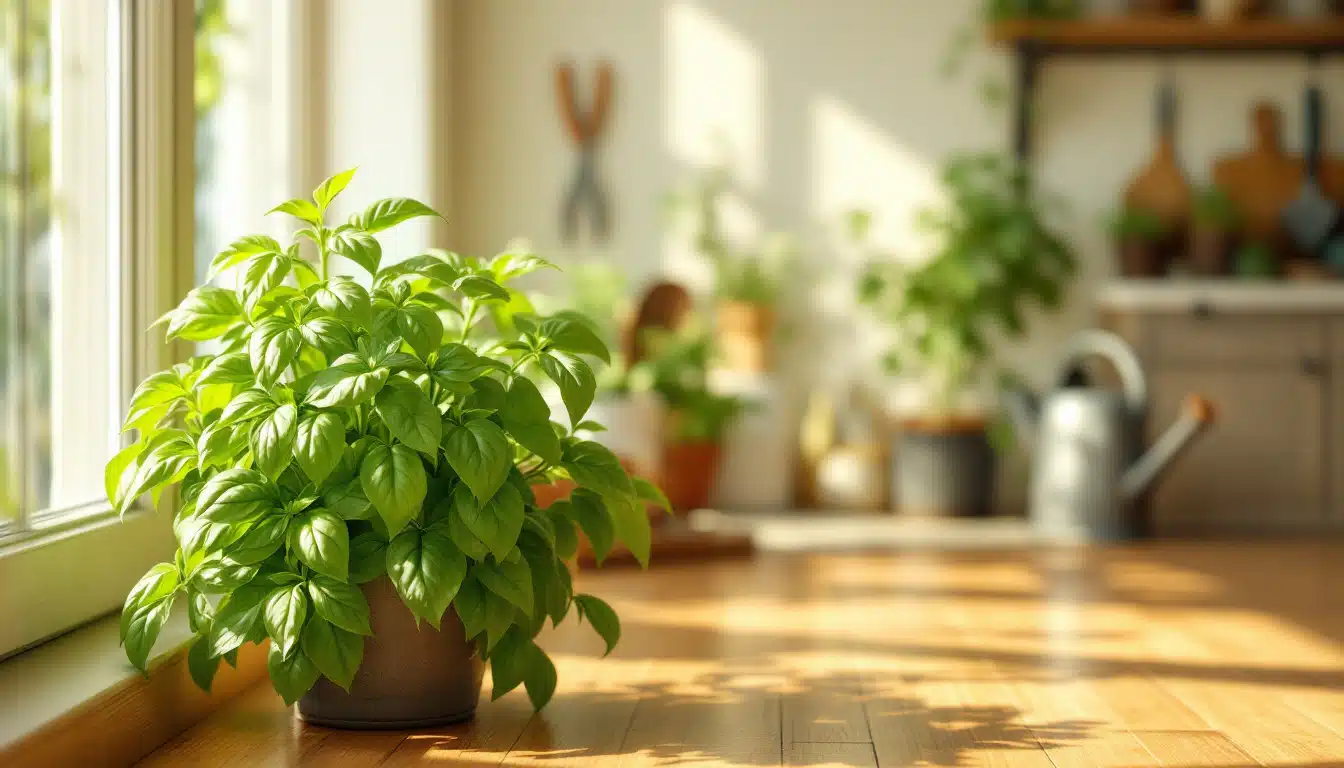 This simple trick keeps your basil growing bushy all season