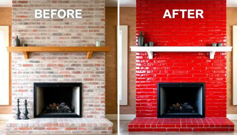 discover how to revitalize your fireplace with our ultimate guide to painting brick. learn step-by-step techniques, tips, and inspiration to turn your outdated fireplace into a stylish focal point in your home.