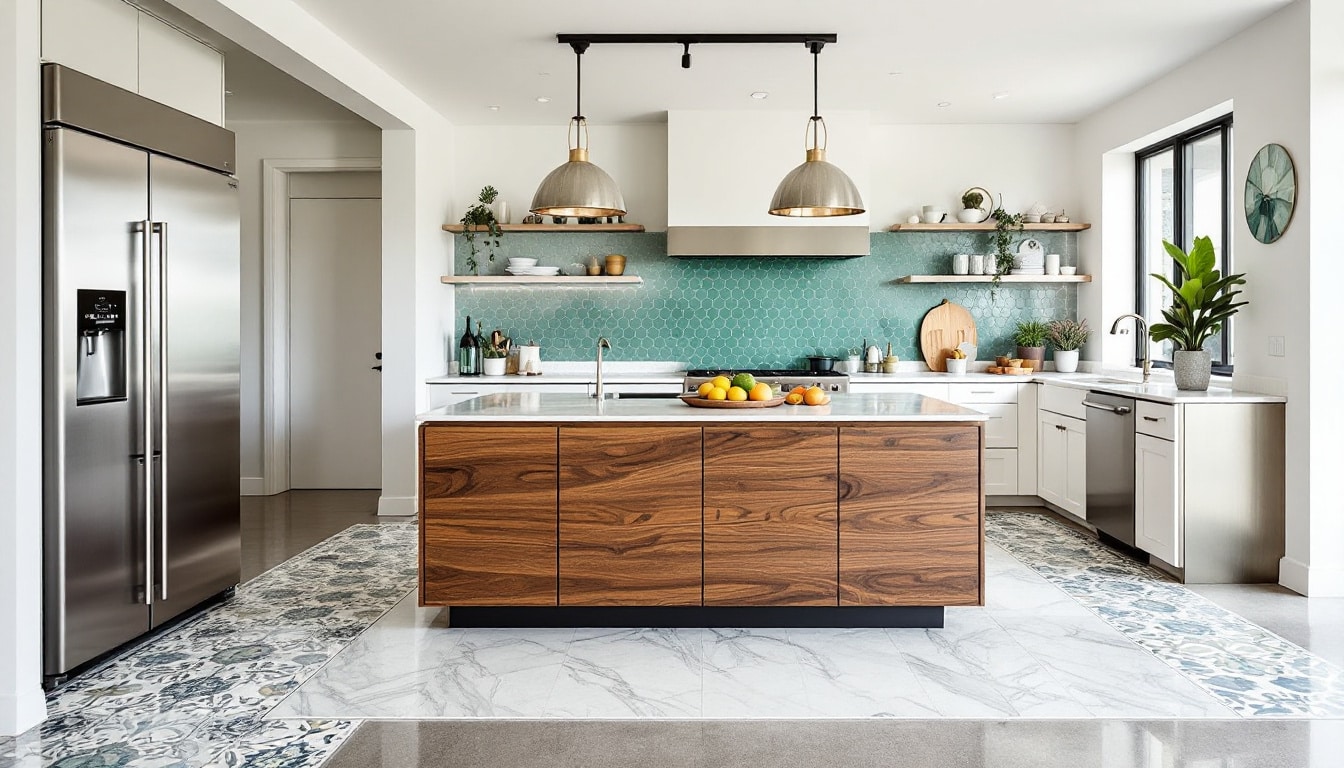 Creative kitchen flooring ideas to inspire your renovation from the ground up