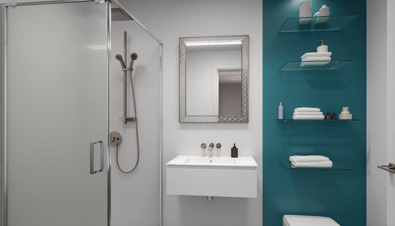Innovative bathroom designs for apartments that maximize small spaces and tackle awkward layouts