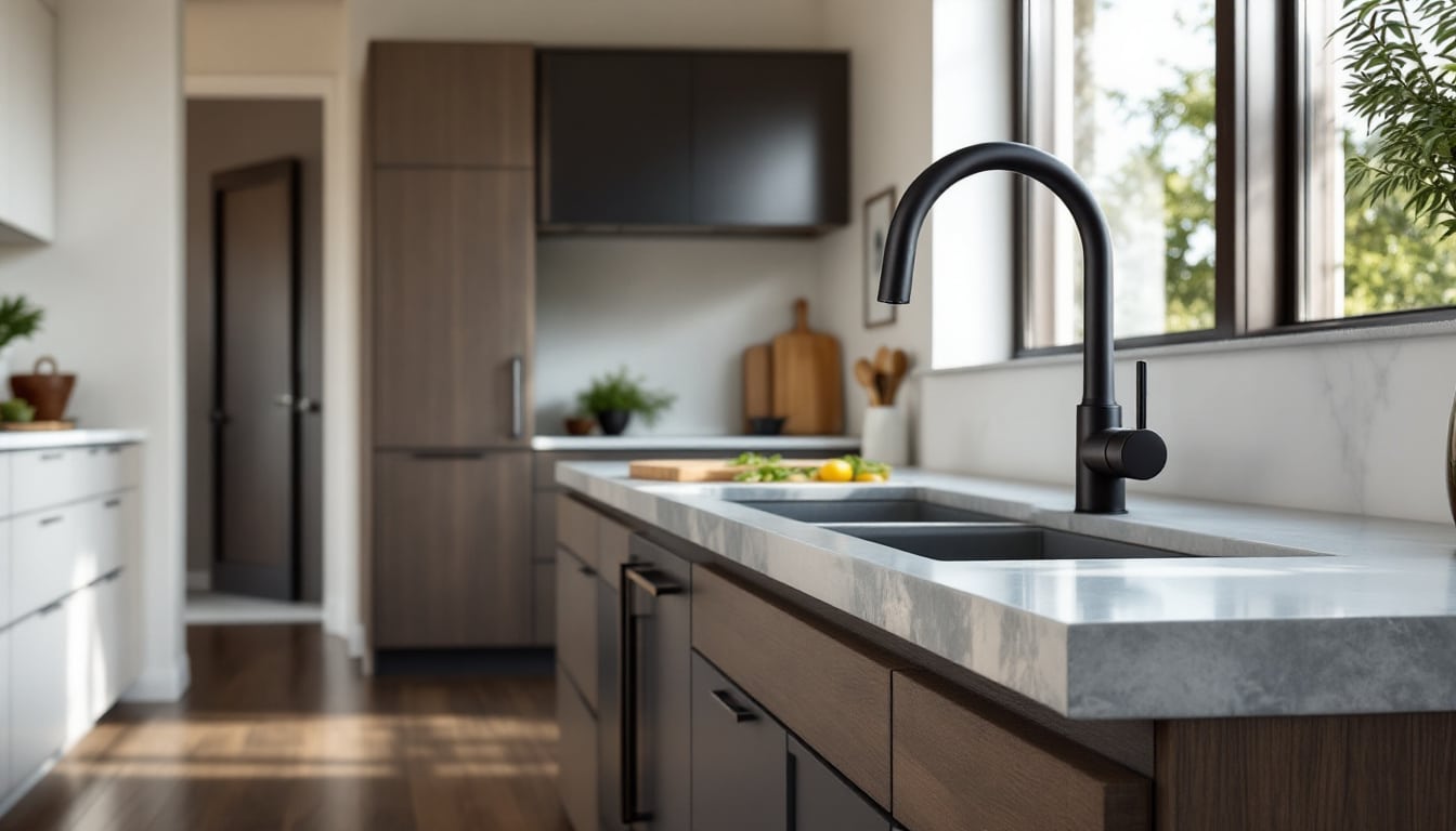 The great debate: should your kitchen faucet complement your overall decor?