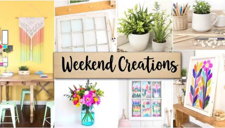 discover 12 creative diy projects perfect for your weekend! from home décor to innovative crafts, these fun and easy ideas can be completed in just two days, making your weekend both productive and enjoyable.