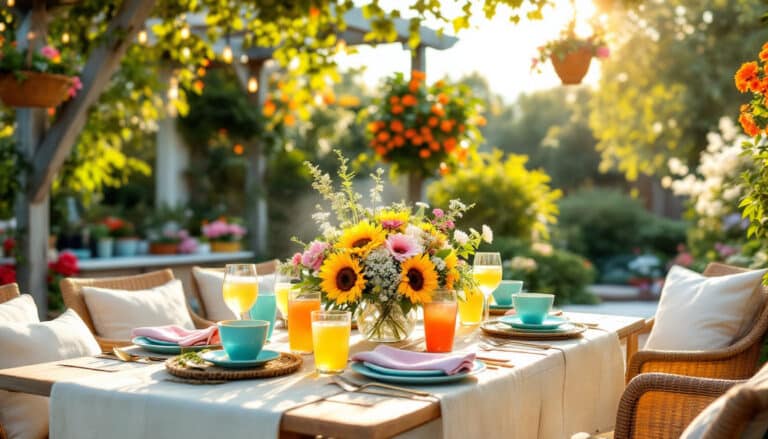 Clever tips for staying cool while entertaining in your garden this summer