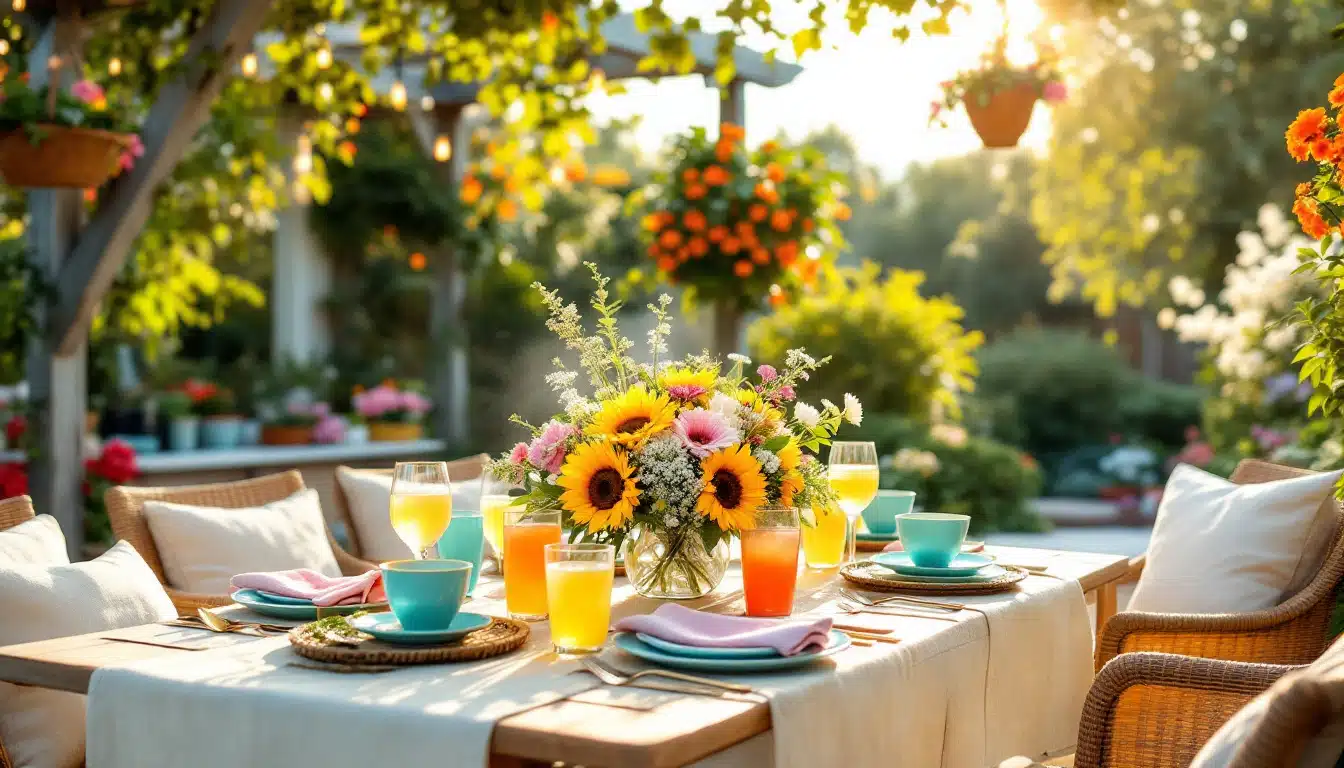 discover clever tips to keep your garden gatherings refreshing this summer. from shade solutions to beverage ideas, learn how to enjoy outdoor entertaining without breaking a sweat.