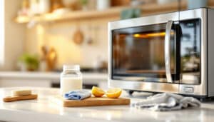 discover simple and effective home expert tips to make cleaning your microwave a breeze. say goodbye to stubborn stains and odors with these easy-to-follow techniques.