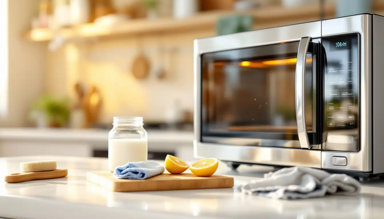 Make cleaning your microwave easy with these home expert tips