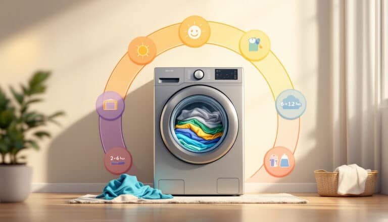 The ideal timeline for leaving wet laundry in the washer before it needs a rewash
